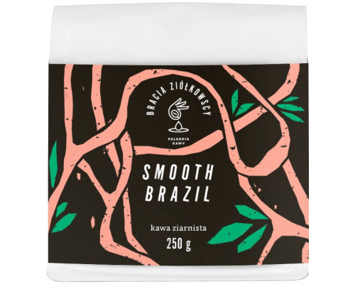 Bracia Ziółkowscy kawa ziarnista Brazylia Smooth Brasil Espresso 250 g