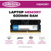 ORIGIN STORAGE 8GB DDR4 3200MHZ SODIMM/1RX16 NON-ECC 1.2V