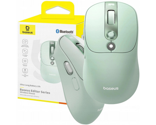 Baseus komputerowa Baseus Editor z akumulatorem 800mAh i wskaźnikiem stanu baterii - zielona