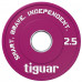 Tiguar Plate frakcyjny gumowy TIGUAR olympic 50 mm 2.5 kg
