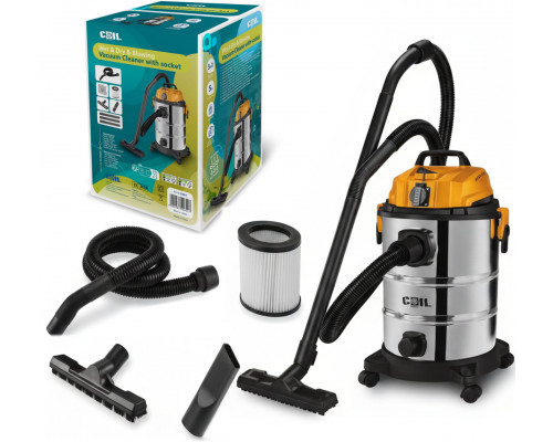 Coil Coil odkurzacz przemysŁowy na mokro i sucho 1300w 25l