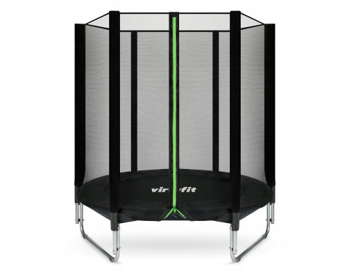 Garden trampoline Virtufit VIRTUFIT TRAMPOLINA Z SIATKĄ BEZPIECZEŃSTWA 183 CM