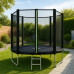 Garden trampoline Virtufit VIRTUFIT TRAMPOLINA Z SIATKĄ BEZPIECZEŃSTWA 183 CM