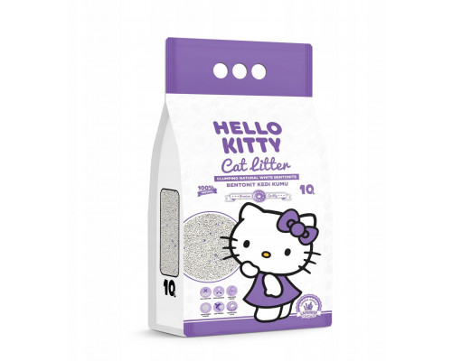 HelloKitty Hello Kitty, bentonite cat, lavender 10L