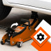 Retoo PODNOŚNIK SAMOCHODOWY HYDRAULICZNY WARSZTATOWY LEWAREK ŻABA 2,5T 380 mm