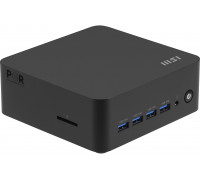 Komputer MSI MSI PC Cubi Z AI 8M-004BEU, R9 8945HS, N/A, N/A SSD, N/A, No OS, Black