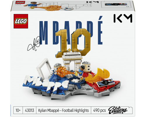 LEGO Editions Kylian Mbappé — piłkarskie momenty (43013)
