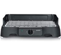 Severin SEVERIN PG 8593 Grill stołowy 2000W stalowy ruszt 38x22 cm