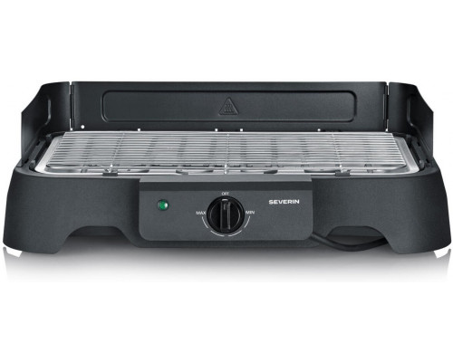 Severin SEVERIN PG 8593 Grill stołowy 2000W stalowy ruszt 38x22 cm