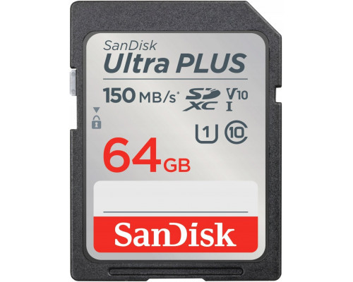 SD  Hama Ultra PLUS SDXC 64GB Class10/V10/UHS-I