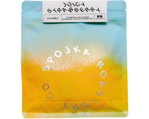 Spojka Spojka - kawa ziarnista Kolumbia Juicy Strawberry Co-fermented with Fruits Omniroast 200 g