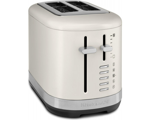 KitchenAid 859711684260 toster 7 2 kaw. 980 W Black stal nierdzewna White