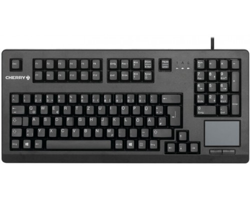 Cherry CHERRY TouchBoard G80-11900 Black USB ES klawiatura Uniwersalne Czarny