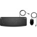 HP Pavilion KEYBOARD AND MOUSE 200 klawiatura Uniwersalne USB Black