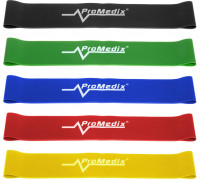 ProMedix Flex melns zaļš dzeltens sarkans zils