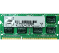 G.Skill SODIMM, DDR3, 8 GB, 1333 MHz, CL9 (F310666CL9S8GBSQ)