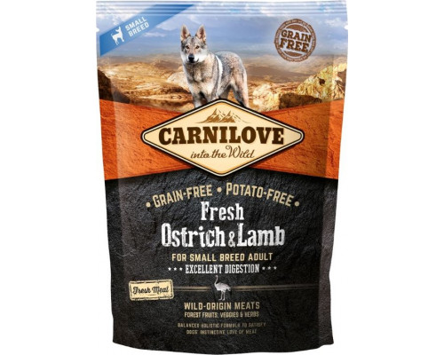 Carnilove Carnilove Dog Fresh Ostrich & Lamb Adult Small - ostrich and lamb 1.5kg