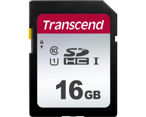 SD  Transcend 300S SDHC 16 GB Class 10 UHS-I/U1  (TS16GSDC300S)