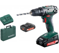 Metabo BS 18 18 V 2 x Battery 2 Ah