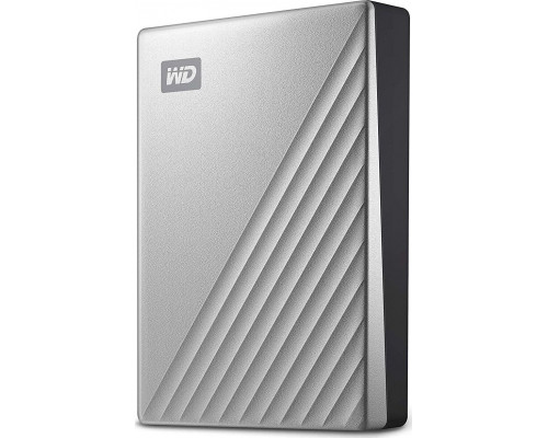 HDD WD My Passport Ultra 4TB Silver (WDBFTM0040BSL-WESN)