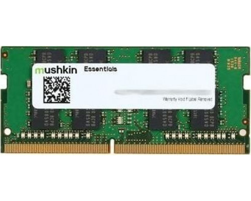 Mushkin Essentials, SODIMM, DDR4, 32 GB, 2666 MHz, CL19 (MES4S266KF32G)