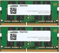 Mushkin Essentials, SODIMM, DDR4, 64 GB, 2666 MHz, CL19 (MES4S266KF32GX2)