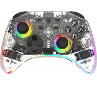 Deltaco Deltaco Controller 2 C Taste RGB Wireless transparent Switch