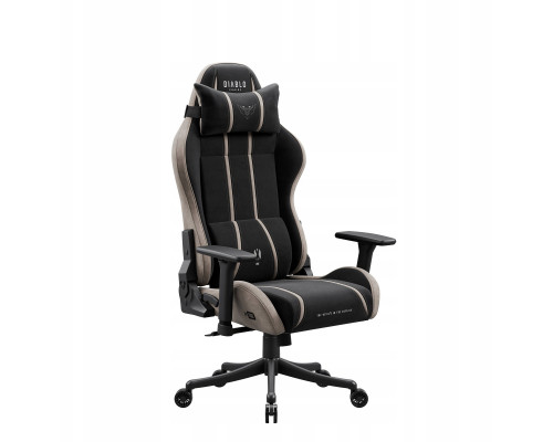 Diablo Chairs X-One 2.0 Black-Beige Small