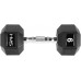 HMS ‎‎Hantel Hex Pro rubberized 1 x 9 kg
