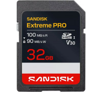 SD  SanDisk Extreme PRO SDHC 32 GB Class 10 UHS-I/U3 V30 (SDSDXXO-032G-GSCIN)