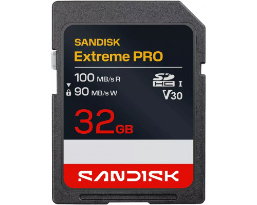 SD  SanDisk Extreme PRO SDHC 32 GB Class 10 UHS-I/U3 V30 (SDSDXXO-032G-GSCIN)