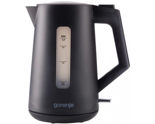 Gorenje Gorenje K17OPB | Kettle | Electric | 2200 W | 1.7 L | Plastic | 360° rotational base | Black