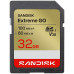 SD  SanDisk Extreme GO SDHC 32 GB UHS-I/U3 V30 (SDSDXGN-032G-GNCIN)