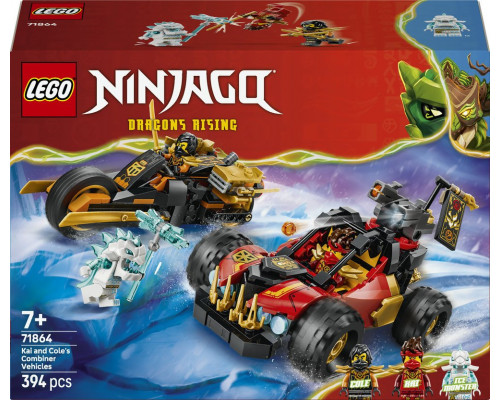LEGO Ninjago Wielofunkcyjne pojazdy Kaia i Cole’a (71864)