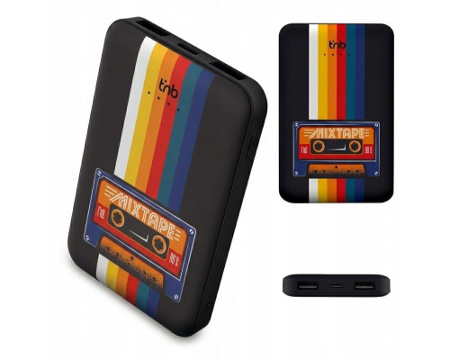 Canyon Mocny Mini 5000mAh 20W 3,85V T'nB Origin Tape USB-C 2x USB-A LED PBUORITAPE
