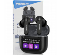 Wenom Sportowe 5.4 z ANC i etui powerbankiem PL (Aura Touch ANC+ ENC + 5.4)