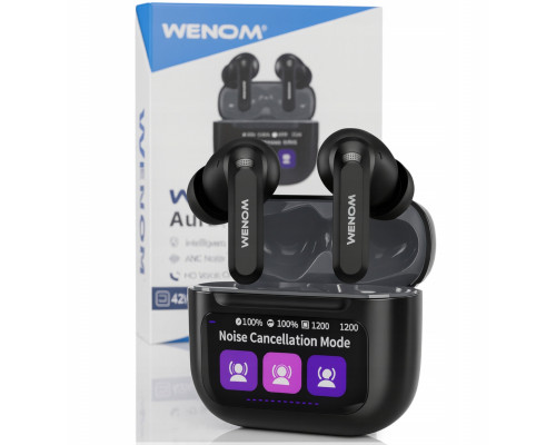 Wenom Sportowe 5.4 z ANC i etui powerbankiem PL (Aura Touch ANC+ ENC + 5.4)