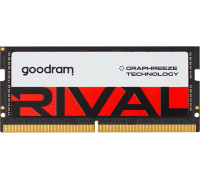 GoodRam Rival, SODIMM, DDR5, 16 GB, 5600 MHz, CL40 (GGEES5-56L40S/16G)