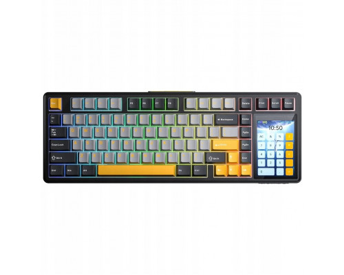 Aula AULA klawiatura gasket L99 Gray+Orange+Deep Gray Raindrop Switch RGB