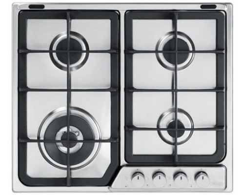 DeLonghi De'Longhi TAF 46 PRO stal nierdzewna wbudowany 58 cm gaz 4 stref (y)