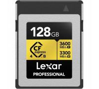 SD  Lexar Professional Gold CFexpress 128 GB  (LCXEXP4128G-RNENG)