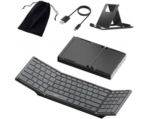 Inateck N0135_BLACK klawiatura Dom/Biuro Bluetooth Czarny (579760)