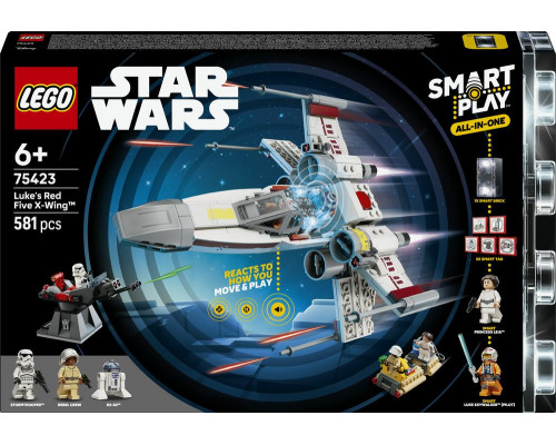 LEGO Star Wars SMART Play™: X-Wing™ Czerwona Piątka Luke’a (75423)