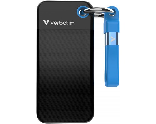 SSD Verbatim Pocket 128GB Black-blue (32433)