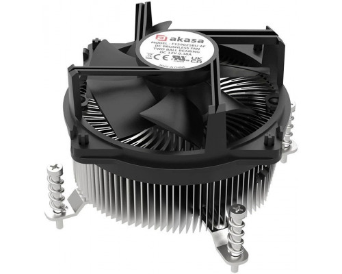 Akasa Low Profile CPU Cooling, Intel Gniazdo 1700 i 1851 - 90mm (AK-CC6620BP01)