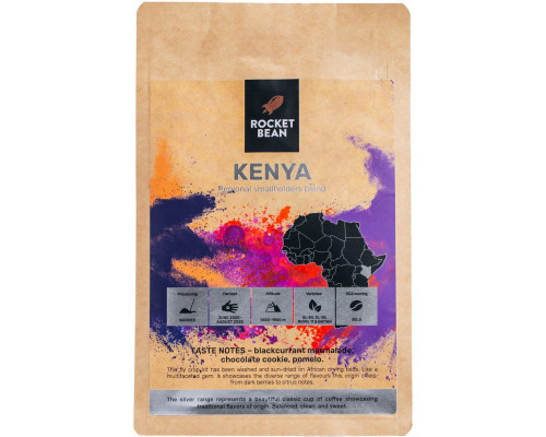 Rocket Bean - kawa ziarnista Kenia Smallholder Blend Washed Filter 200 g (2101015347)