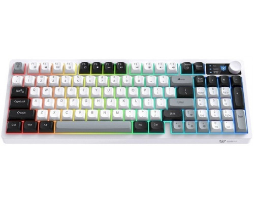 Onikuma  MT902 2,4G (biało-Black) (MT902 2,4G (black and white))