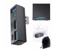 JYS Hub Adapter USB 3.0 4w1 3x USB-A 1x USB-C 5 Gb/s for PS5 / PC Steam Machine JYS-SDM007-V2 (SB11944)