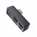 JYS Hub Adapter USB 3.0 4w1 3x USB-A 1x USB-C 5 Gb/s for PS5 / PC Steam Machine JYS-SDM007-V2 (SB11944)