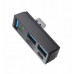 JYS Hub Adapter USB 3.0 4w1 3x USB-A 1x USB-C 5 Gb/s for PS5 / PC Steam Machine JYS-SDM007-V2 (SB11944)